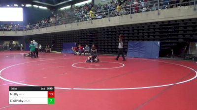 70 lbs Round Of 16 - Matthew Bly, Wilkes Barre vs Edward Glinsky, Orchard Park