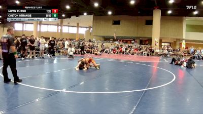 106 lbs 4th Wrestleback (32 Team) - Javen Russo, The Colliseum Training Center vs Colton Strange, VSUS Athletics RTC