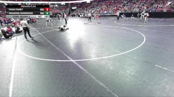 D1-126 lbs Cons. Round 2 - Braeden Borreson, Franklin vs Evan Fahey, Oregon