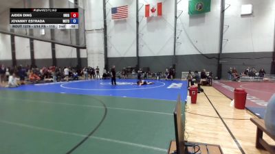 U14 FS - 140 lbs Cons. Semis - James Wolfard, West Kitsap WC vs Ayden Alvarado, Hillsboro Mat Club