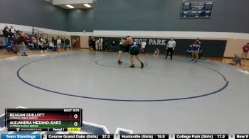 114 lbs Round 4 - Alejandra Mezano-Garza, Cypress Ranch (Girls) vs Reagan Guillott, Cypress Creek (Girls)