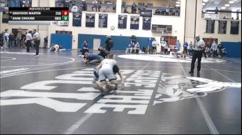 127 lbs Round Of 16 - Graydon Martin, Staunton River vs Zane Crouse, Bishop McDevitt