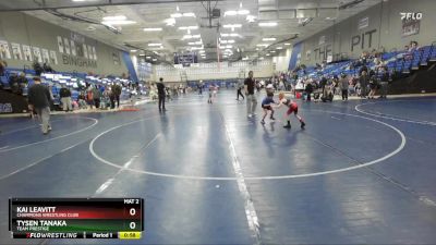 47-49 lbs Round 1 - Tysen Tanaka, Team Prestige vs Kai Leavitt, Champions Wrestling Club