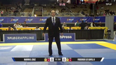 Frederick Lee Capell II vs Marvin S. Cruz 2026 Pan Jiu Jitsu IBJJF Championship