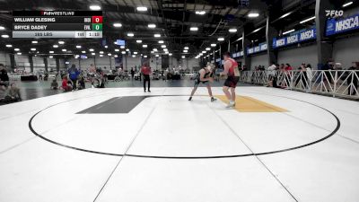 285 lbs Round Of 32 - William Glesing, Indiana Outlaws Black vs Bryce Dadey, Evil Empire