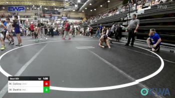 88 lbs Rr Rnd 4 - Mason Collins, Choctaw Ironman Youth Wrestling vs Westyn Owens, Shelton Wrestling Academy