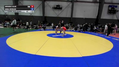 130 lbs Cons. Sub-semis - Amanda Lillie, Team Aggression vs Anna Bowles