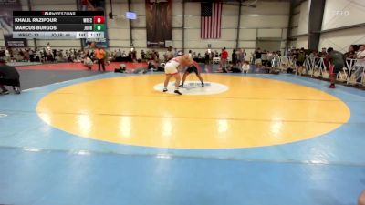 220 lbs Rr Rnd 1 - Khalil Razipour, Wrecking Crew Wrestling Club vs Marcus Burgos, Journeymen Wrestling Red