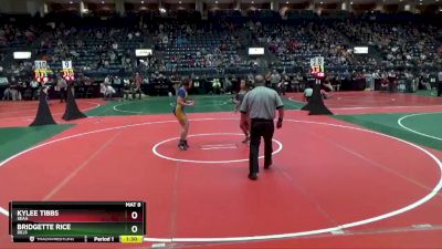 134 lbs Semifinal - Kylee Tibbs, SEAA vs Bridgette Rice, DEJ3