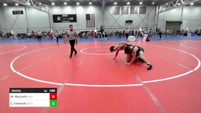 160A lbs Round Of 16 - Marc Maurath, Empire Wrestling Academy vs Cael Edwards, Gators Wc