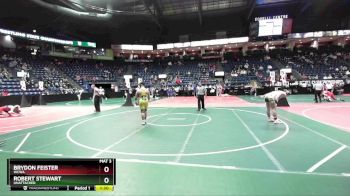 209 lbs Champ. Round 3 - Brydon Feister, WCWA vs Robert Stewart, Unattached