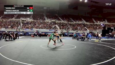 120-D2 Quarterfinal - Jessica Hidalgo, Amphitheater High School vs Gianna May, Prescott High School
