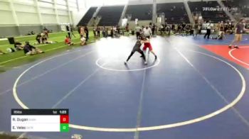 95 lbs Quarterfinal - Ryan Dugan, Durango WC vs Evan Velez, Extreme Heat WC