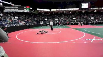 45 lbs Cons. Round 2 - Jordan Harrison, OHCA vs Brendon Ralston, TWM1