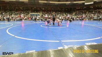 82 lbs Consolation - Bryar Burch, Team Tulsa Wrestling Club vs JaeBrie Defender, Matpac