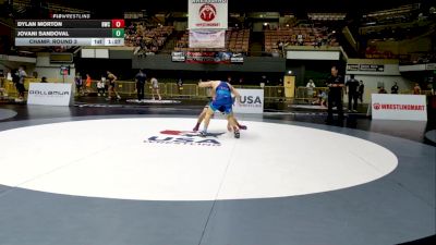 Cadet Boys Lower - 132 lbs Champ. Round 3 - Dylan Morton, Brawlers Wrestling Club vs Jovani Sandoval