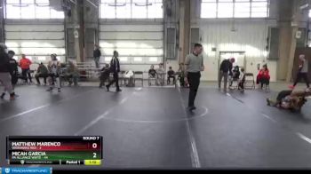 88 lbs Round 7 (8 Team) - Matthew Marenco, Warhawks Red vs MIcah Garcia, PA Alliance White