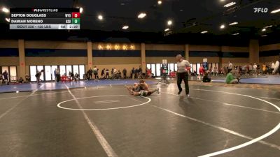 125 lbs C Of 16 #2 - Sefton Douglass, Wyoming vs Damian Moreno, Arizona State
