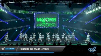 Singray All Stars - Peach [2018 Medium All Girl 5 Day 1] The Majors