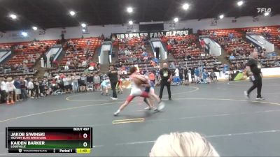 135 lbs Cons. Round 2 - Jakob Siwinski, Victory Elite Wrestling vs Kaiden Barker, Louisville