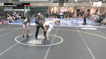 107 lbs Round 1 (4 Team) - Miles Aase, Owatonna, MN vs Tate Kirkpatrick, Anoka, MN