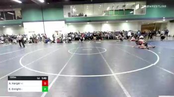 132 lbs Consi Of 128 #2 - Andrew Harger, NC vs Edmund Enright, IL