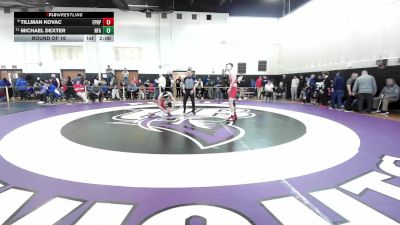 144 lbs Round Of 16 - Tillman Kovac, Fairfield Prep vs Michael Dexter, Norwich Free Academy