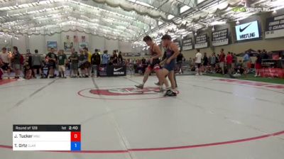 70 kg Round Of 128 - Jake Tucker, Michigan State vs Taylor Ortz, Clarion RTC