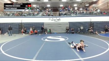47 lbs Champ. Round 2 - Preston Escobedo, Small Town Grims vs Rhett Wolfley, Snake River Wrestling Club
