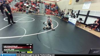 102 lbs Semifinal - Hunter Jobe, Punisher Wrestling Company vs Leo Schlotfeldt, Snoqualmie Valley Wrestling Club