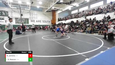 150 lbs Champ. Round 1 - Said Rascon, Littlerock vs Nyol Jenkins, Lancaster