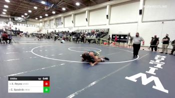 220 lbs Consi Of 8 #2 - Xavier Reyes, Windsor vs Chefren Spodnik, Harding