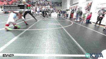 73 lbs Consolation - Hunter Hunsaker, Collinsville Cardinal Youth Wrestling vs William Crutchfield, Collinsville Cardinal Youth Wrestling