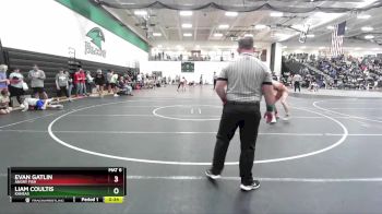 144 lbs Cons. Round 3 - Liam Coultis, Kansas vs Evan Gatlin, Angry Fish