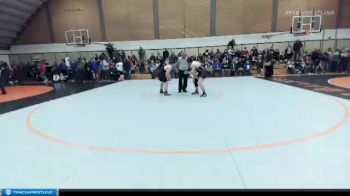 220 lbs Cons. Round 2 - Cody West, Vernonia vs Ryan Johnson, Culver