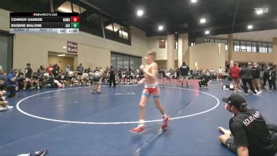 95 lbs Round 3 (6 Team) - Eugene Malone, Alabama Elite Gold vs Connor Gandee, North DeSoto Red WA