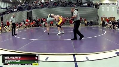 285 lbs 2nd Wrestleback (8 Team) - Nate McDurmon, Evansville Mater Dei vs Grant Stewart, Avon