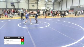 132 lbs Round Of 16 - Sebastian Cisneros, Independent vs Thomas Ryan, Mat Demon WC