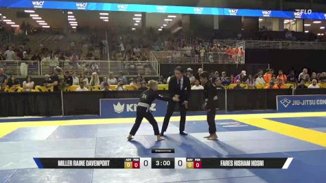 Fares Hisham Hosni vs Miller Raine Davenport 2025 Pan Kids Jiu-Jitsu IBJJF Championship