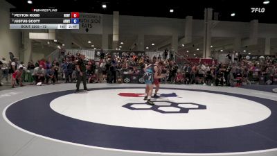 72 lbs 3rd Place Match - Peyton Robb, Neb/NYAC vs Justus Scott, Army (WCAP)
