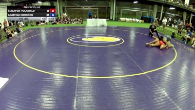 190 lbs Sialafua Polamalu, Oregon vs Azariyah Johnson, Maryland