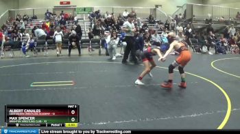 64 lbs Champ. Round 1 - Max Spencer, Brighton Wrestling Club vs Albert Canales, Contenders Wrestling Academy