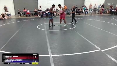 250 lbs Placement Matches (8 Team) - Darrell Bibbs, Illinois vs Josiah Williamson, Maryland