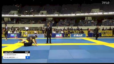 ADAM BENAYOUN vs RICHARD ALARCON 2022 World IBJJF Jiu-Jitsu No-Gi Championship