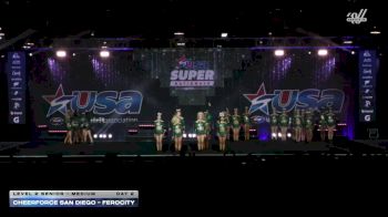 Cheer Force - San Diego - Ferocity [2026 L2 Senior - Medium Day 2] 2026 USA All Star Super Nationals