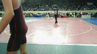 94 lbs Round Of 32 - Trusten Douglas, Mustang Middle School vs Harley Mckahan, Bridge Creek Wrestling