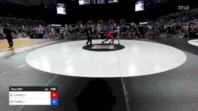 144 lbs Cons 64 #2 - Brennan Loving, VA vs Max Cable, TN