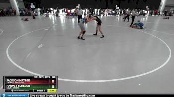 120 lbs Cons. Round 2 - Jackson Maybee, The Best Wrestler vs Harvey Scheuer, South Dakota