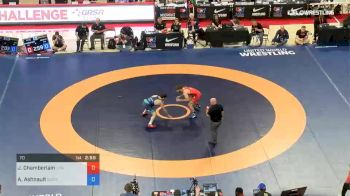 70 lbs Semifinal - Jason Chamberlain, Titan Mercury Wrestling Club (TMWC) vs Anthony Ashnault, Scarlet Knights Wrestling Club