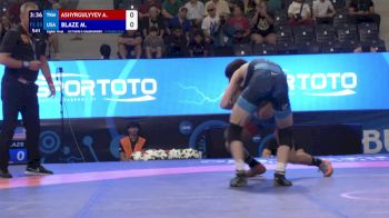 55 kg 1/8 Final - Azatberdi Ashyrgulyyev, Turkmenistan vs Marcus Blaze, United States